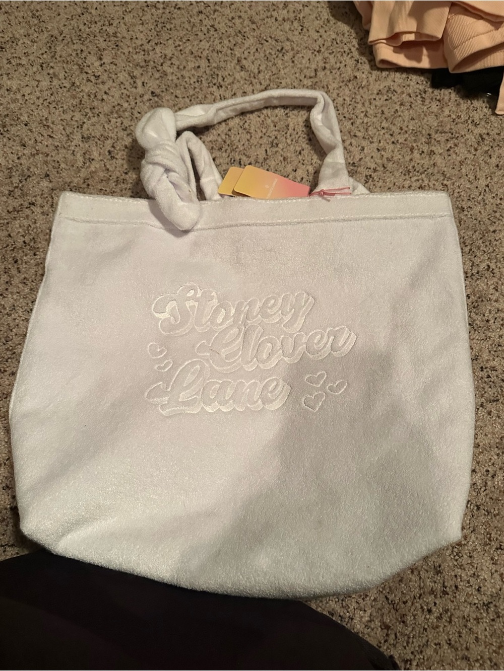 Target x Stoney Clover Lane White Tote Bag NWT